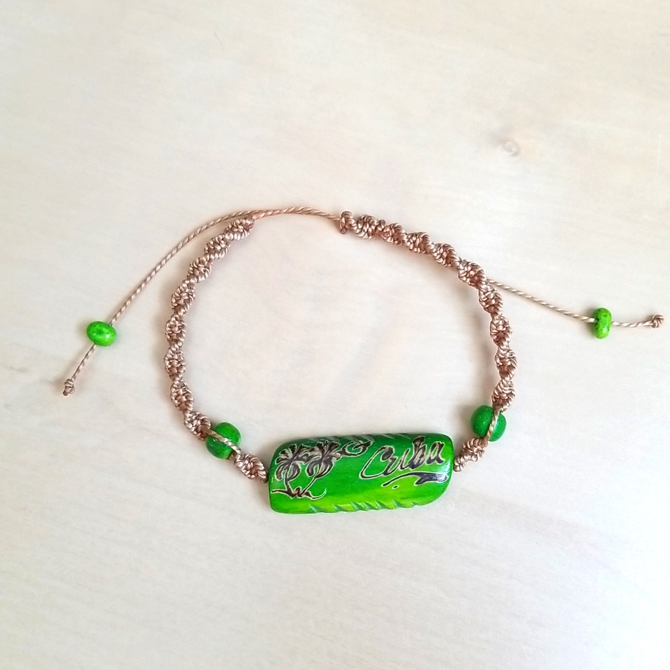 Free Rope Stone Bracelet Cuba